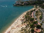 Vitória ES Praia do Canto Curva da Jurema jur0211  - Foto Sagrilo